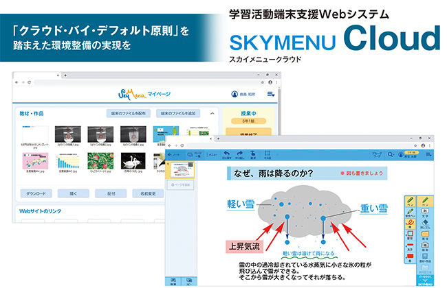 学習活動端末支援Webシステム SKYMENU Cloud