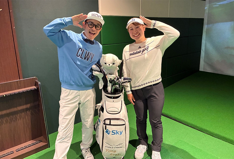 黒田カントリークラブさん、荒木 優奈選手写真